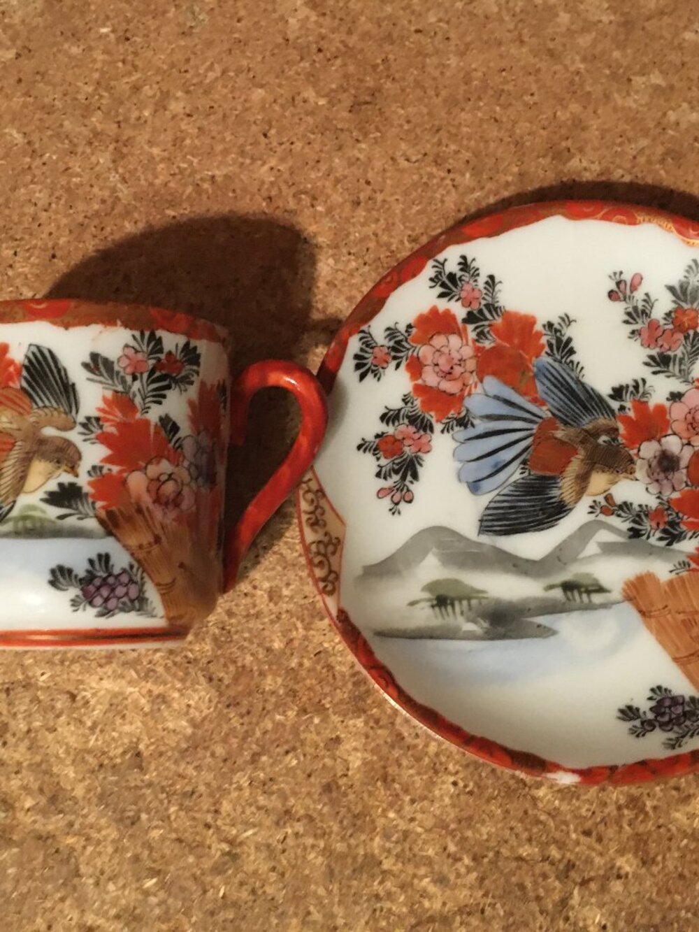 LOT OF 21 SAUCER & TEA CUP CREAMER & SUGAR BOWLS SALEM SWIRL LEFTON INDIAN TREE - Picture 8 of 16